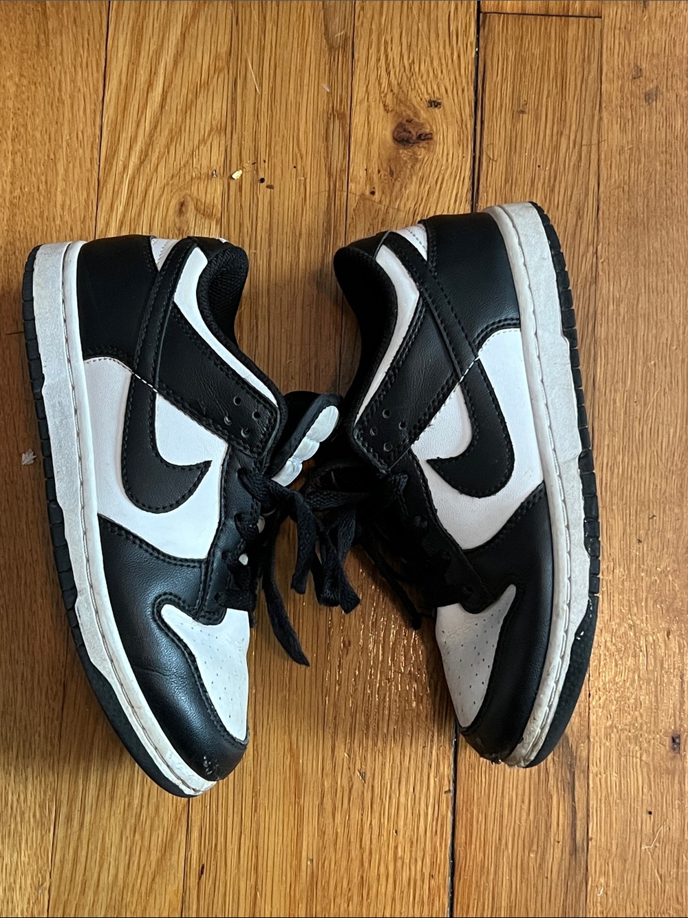 Nike dunk low panda kids youth 2.5y